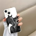 thumbnail image 2 of Horse Lovers Case Compatible with iPhone 14,Unique Art Design TPU Bumper Cover Case, 2 of 6