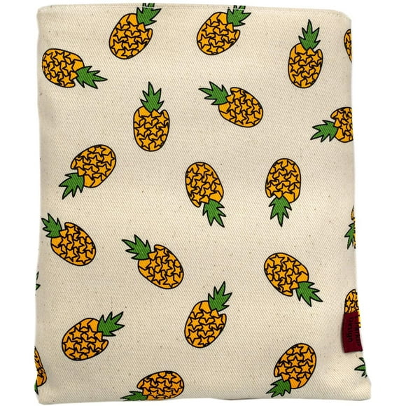 Book Sleeve Pineapple Book Cover Small Medium Book Sleeves Teen Gift (Small)