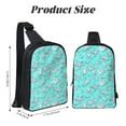 thumbnail image 4 of Sigee Seashell And Starfish for Dual Pocket Sling Backpack Hiking Daypack Multipurpose Cross Body Chest Bag, 4 of 8