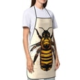 thumbnail image 4 of Rocae Honey Bee for Kitchen Aprons for Women Adjustable Cooking Kitchen Chef Apron for Men with Pockets, 4 of 7