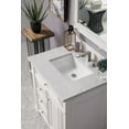 thumbnail image 5 of James Martin Vanities 30" Single Vanity, Saddle Brown, w/ 3 CM Eternal Jasmine Pearl Quartz Top, 5 of 7