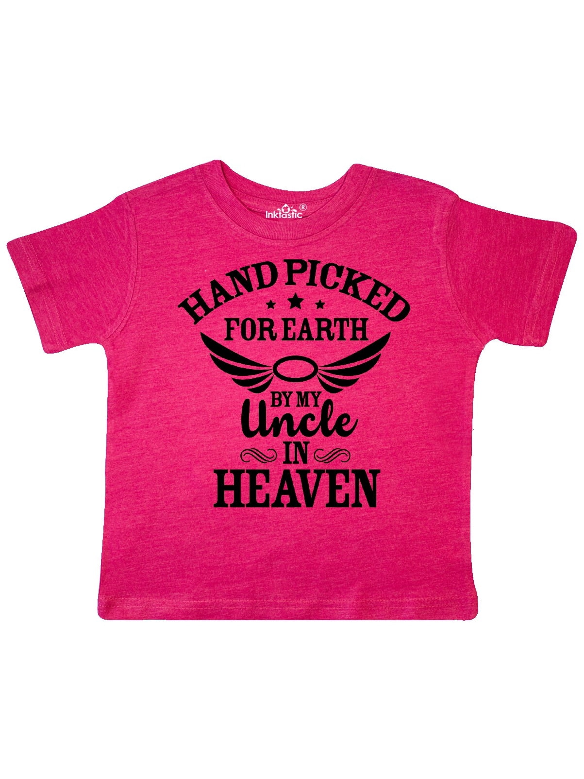 inktastic Pink Unicorn with Wings Toddler T-Shirt