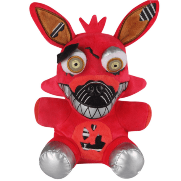 FNAF 4 Nightmare Foxy Plush 6. Display model only. No tags