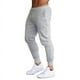thumbnail image 3 of Pantalones deportivos finos Pantalones de jogging casuales para hombre Pantalones de placa ligera de color sólido, 3 of 4