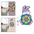 thumbnail image 4 of Juego de de dardos para niños, juego divertido de juguete, tablero de dardos de tela suave para bolas y seguro para que los niños jueguen Conejo Soledad Juego de mesa de dardos para niños, 4 of 9