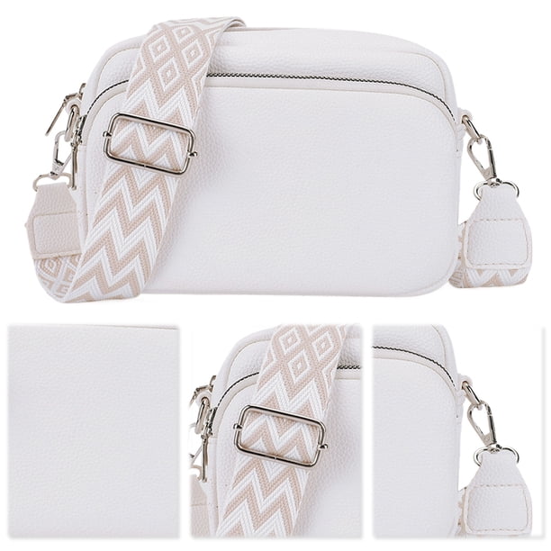 Bolso Hobo Satchel Bandolera Mujer Multi Bolsillos PU Cuero Clutch Monedero