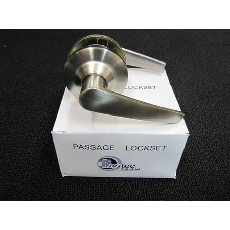 Mobile Home Door Knob Stainless Interior Lever Style Handle Passage Non Lock