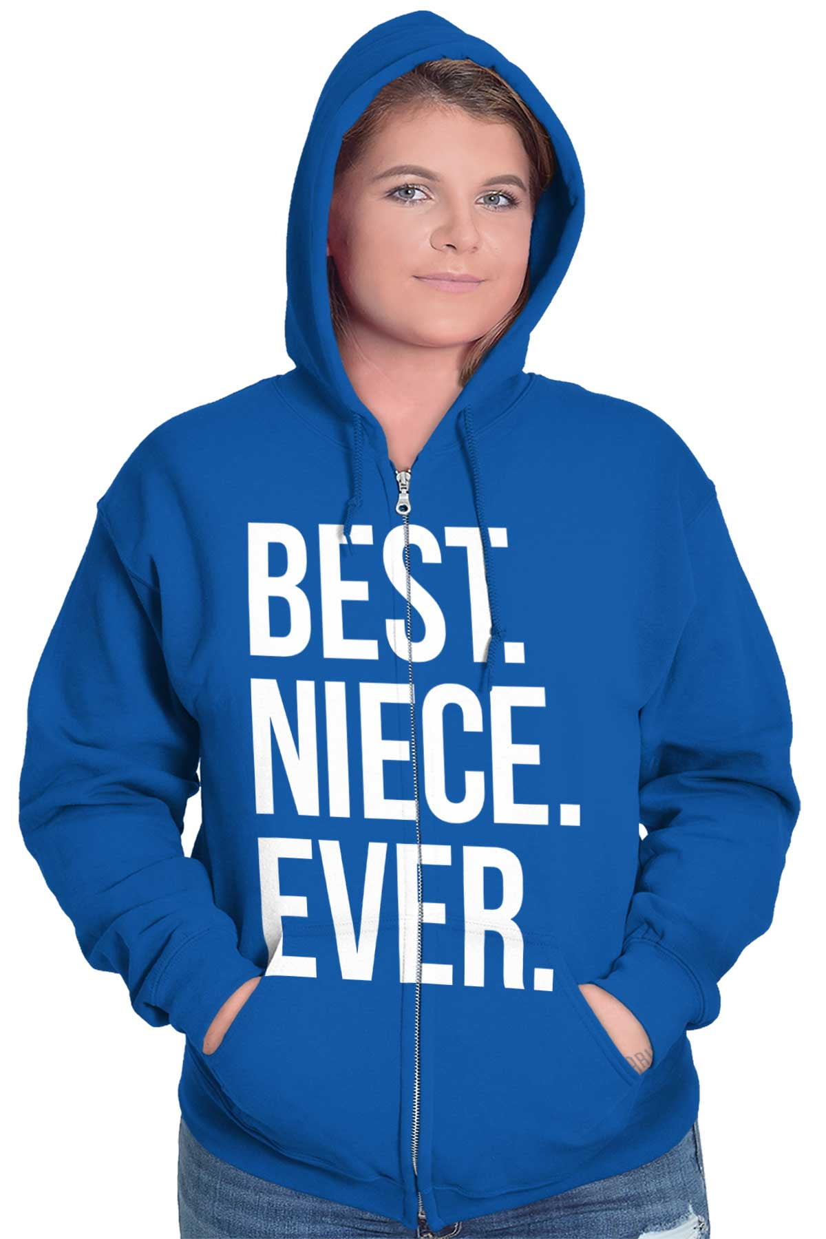 World's Best Uncle Family Ribbon Prize Hoodie Pullover 