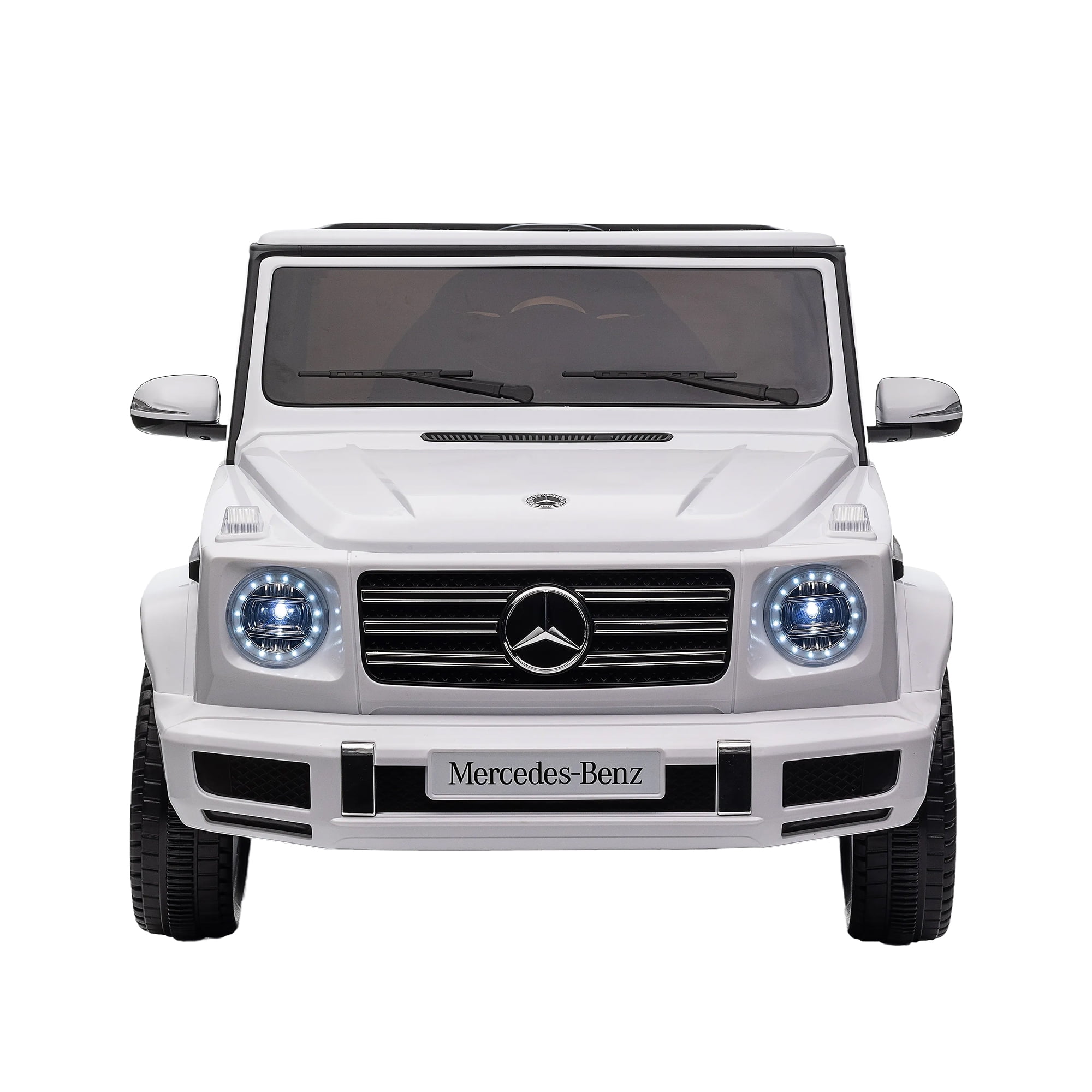 YYAo Kids Ride On Car, Licensed Mercedes-Benz G500, 24V Kids Car with Parent Remote Control, Electric Car for Kids, 3 Speeds, LED Headlight & Music Player, Black YYAo Kids Ride On Car, Licensed Mercedes-Benz G500, 24V Kids Car with Parent Remote Control, Electric Car for Kids, 3 Speeds, LED Headlight & Music Player, Black