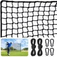 thumbnail image 1 of Red de práctica de golf Visupor con cuerda y mosquetones de 10 a 30 pies, 1 of 6