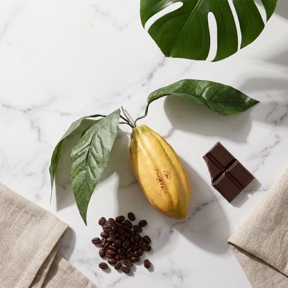 unbranded Adorno Plástico Artificial De Cacao Amarillo Para Y Escaparate