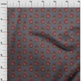 thumbnail image 2 of oneOone Polyester Lycra Fabric Leaves|Floral & Paisley Block Printed Craft Fabric BTY 56 Inch Wide, 2 of 4