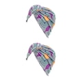 thumbnail image 1 of Jumpingount Turbantes para mujer Skullcap plisado Swirly Headcover Type4 NO4, 1 of 6