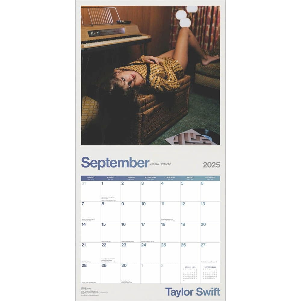 BrownTrout, Taylor Swift 16 Month 2025 Wall Calendar