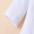 thumbnail image 7 of Newborn Baby Girl Clothes Infant Girls Outfits Ruffle Long Sleeve Mama's Mini Romper Bodysuit Leopard Pants Headband Toddler Baby Girl Outfits,White,0-6 Months, 7 of 7