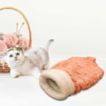 thumbnail image 4 of Fiudx Cama Lavable para Gatos, Saco de Dormir Suave y Acogedor, Cueva Multifuncional para Mascotas, Diseño Aislante, Fácil Acceso para Gatos y Perros Pequeños, Portátil y Ligero, Ideal para Viajes, U, 4 of 6