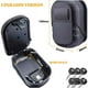 thumbnail image 5 of Caja fuerte de acero para guardar llaves digitales con acceso con código para exteriores, montada en la pared, 5 of 5