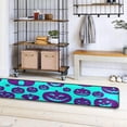 thumbnail image 7 of GZHJMY Halloween Purple Pumpkin Pattern Runner Rug 72"x24",Non-Slip Anti Fatigue Comfort Floor Mats Kitchen Long Rugs for Bedroom Living Room Bathroom Hallways Entrywa, 7 of 7