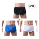 thumbnail image 2 of 3pcs Short Deportivo Elasticotranspirable Corto Sexy Moda, 2 of 8