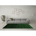 thumbnail image 3 of Ahgly Company Indoor Square Abstract Emerald Green Contemporary Area Rugs, 7' Square, 3 of 4