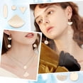 thumbnail image 5 of 24pcs 18K Gold Plated Pendants 6 Styles Brass Pendants Blank Stamping Tag Charms Geometric Component Pendants, 5 of 6