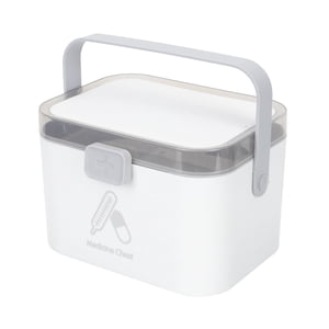 Box First Aid Carrying Case Medicine Tin Family First Medication Storage Organizer First Aid Organizers Travel First Aid Kit