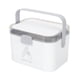 thumbnail image 1 of Caja de primeros auxilios, Estuche de transporte, lata de medicina, organizador de almacenamiento de primeros medicamentos familiares, organizadores de primeros auxilios, botiquín de primero, 1 of 5