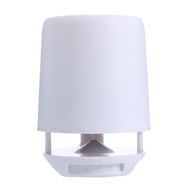 Creative LED Color Breathing Light Altavoz compatible con Bluetooth Pen Container (Blanco)-143053.01