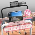 thumbnail image 6 of YZRUN Walking Pad with 10% Incline, Walking Pad Treadmill for Home, Walking Pad Under Desk with Handle Bar, Foldable Walking Pad, Pink, 6 of 9