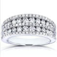 thumbnail image 3 of K-KED Women Fashion Cubic Zircon Wedding Delicate Jewelry 925 Silver Filled Ring Sz 6-10-6, 3 of 6