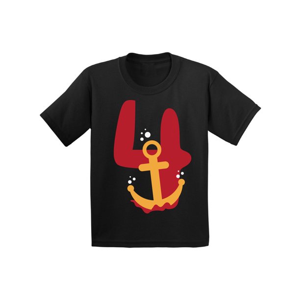 Awkward Styles 4 Years Old Kids Outfit Anchor Four 2T Shirts 3T