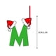thumbnail image 2 of Letras Acrílicas Navideñas, Adornos Navideños con Letras, Decoraciones Acrílicas, Adornos Colgantes para El Árbol de Navidad., 2 of 2