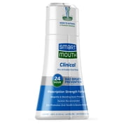 SmartMouth Activated Dual-Solution Oral Breath Rinse Mouthwash Clinical DDS, Clean Mint, 10.82 fl oz, Adult
