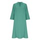 thumbnail image 4 of Vestido Largo de Manga Larga para Mujeres Cuello en V Suelto Bolsillo Cuarto de Manga Poliéster Vestido de Fiesta Casual, 4 of 8