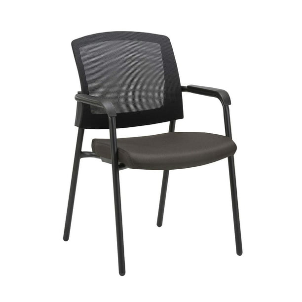 CLATINA Office Mesh Back Stacking Chair with Ergonomic ...