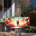 thumbnail image 3 of Hello 2025 Goldendoodle Celebrates Happy New Year Firework Balloon Landscape Wood Sign Doodle Dog Lover Gifts Idea Hanging Wall Home Decor - 02024, 3 of 5