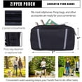 thumbnail image 4 of Hands Free Dog Leash, Waist Running Leash with Zipper, Walking Pouch for Medium Large Dogs, Dual Handle and Retractable Bungee for Training Jogging Hiking, 4 of 4