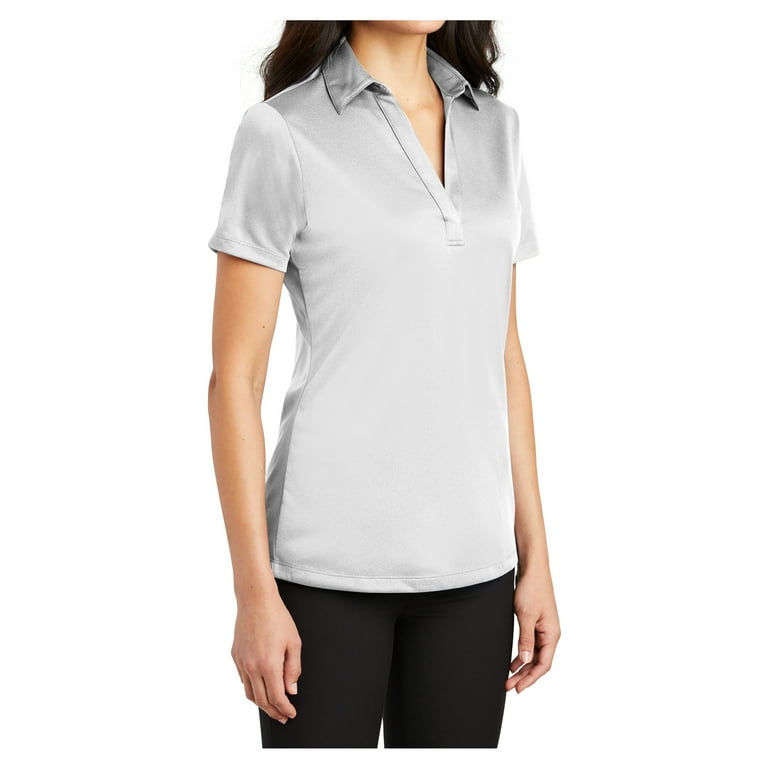 Walmart white 2025 polo women's