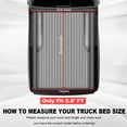 thumbnail image 4 of DAMAIJOY 4 Fold 5.8Ft Bed Soft Tonneau Cover Rear Upper for Chevy for Silverado 1500 14-17 for Silverado 2500HD/3500HD 15-17,for GMC for Sierra 1500 14-17 for Sierra 2500HD/3500HD 15-17, 4 of 7