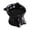 B001- Black, variant on Pet Cat Supplies, Cat and Water Sculpted Piece, Cat Dishes for and Water, Ceramic Cat Bowls, 5X5X4 in 2 Pack White Black Slanted Elevated Ceramic Feeder, Pet Feeding & Watering