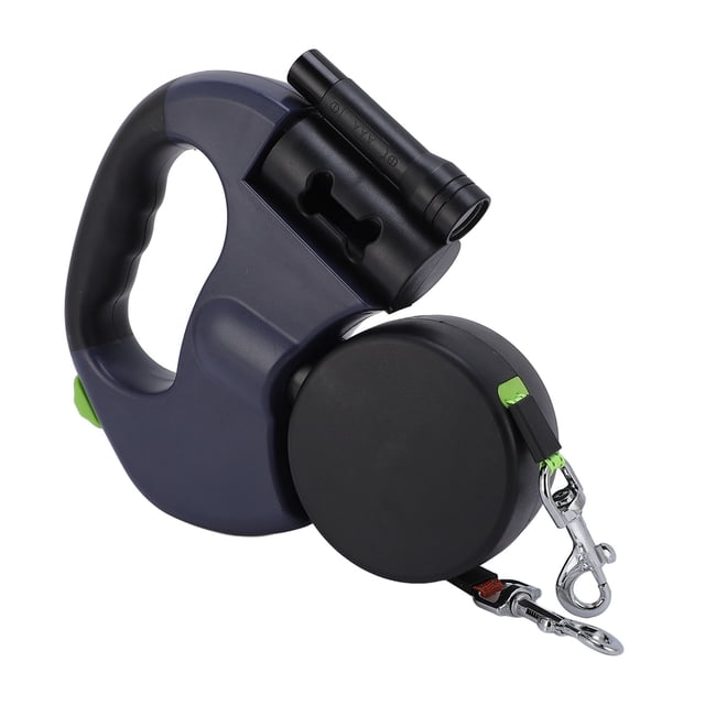 Dual Pet Leash Retractable Dog Leash,Double Leash Dog Retractable Leashes Pet Walking Accessory with Automatic Winding Rope Dog Leashes for Medium Dogs Large Dog Leash Heavy Duty