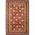thumbnail image 3 of SAFAVIEH Lyndhurst Mason Floral Border Area Rug, Red, 5'3" x 7'6", 3 of 7