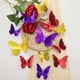 thumbnail image 4 of Pegatinas de pared de mariposas metálicas | Set de 12 piezas autoadhesivas para salón, dormitorio, cocina y jardín | Decoración del hogar con temática natural, 4 of 6