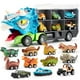 thumbnail image 1 of Camión transportador de dinosaurios JOYIN Triceraptor con 12 coches, 1 of 6