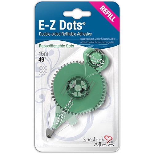 EZ Dots Repositionable Adhesive Refill, 49'