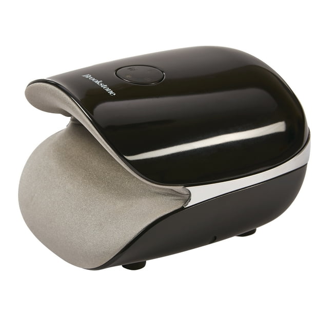 Brookstone Shiatsu Plus Air Hand Massager with Heat, B- SP-200HJ - Walmart.com - Walmart.com