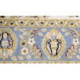 thumbnail image 4 of Traditional Persian Oriental Ivory Bordered Vines Leaves Area Rug - Actual 7' 8" x 10' 4", 4 of 5