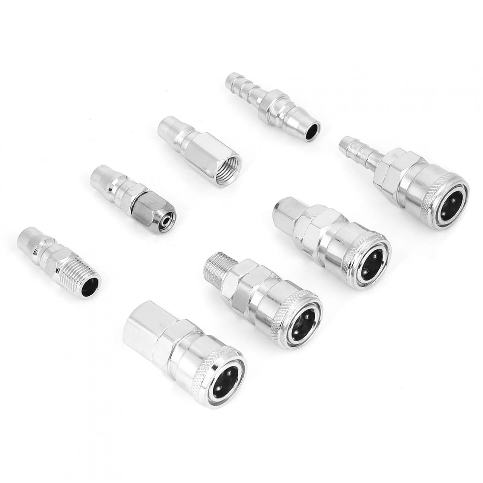 Pneumatic Quick Fitting, Quick Fitting Connector, 8Pcs 3/8? For The