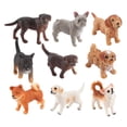 thumbnail image 3 of 9 minifiguras de perro, juguete de cachorro, juego de manualidades en miniatura, modelo animal simulado para decoración de fiestas y tartas., 3 of 8