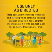 Repel Insect Repellent Sportsmen Formula 25% DEET, Aerosol Insect Killer, 6.5 Ounces